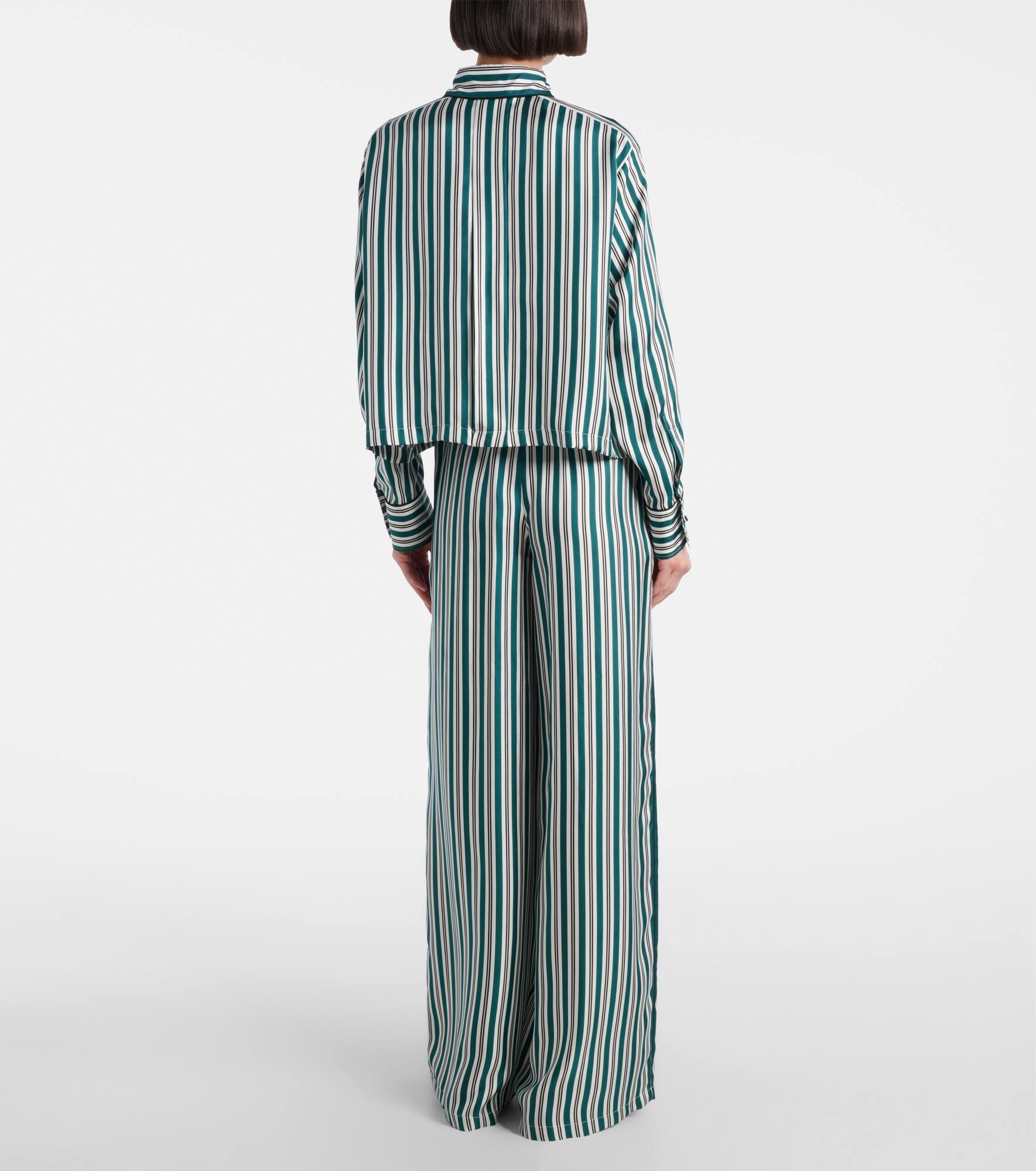 Brama striped silk shirt - 3