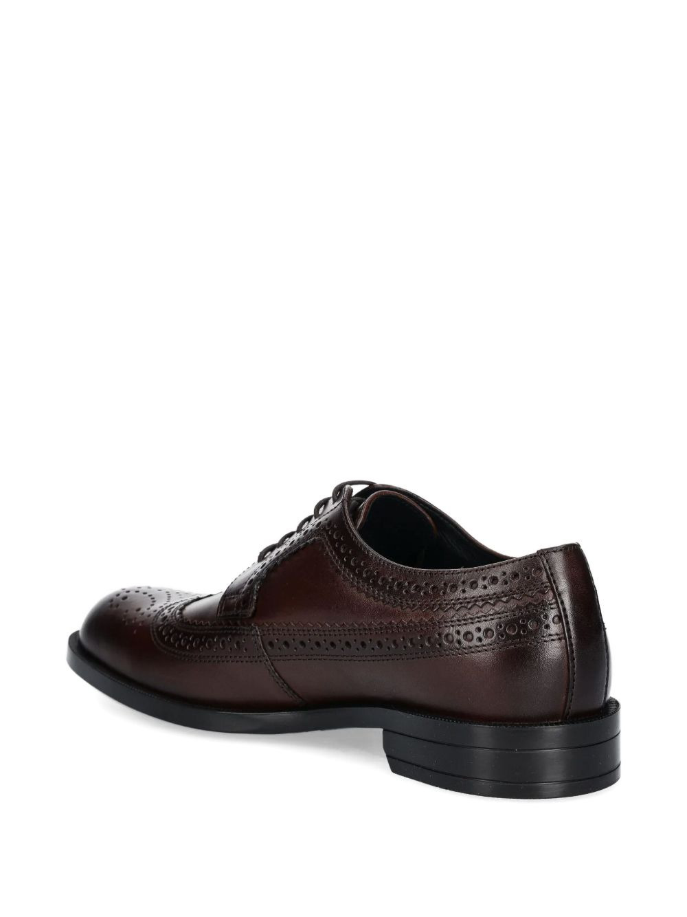 brogue lace-up shoes - 3