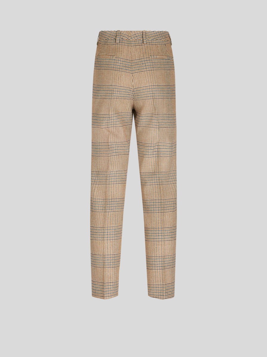 TAILORED PRINCE OF WALES TROUSERS - 6