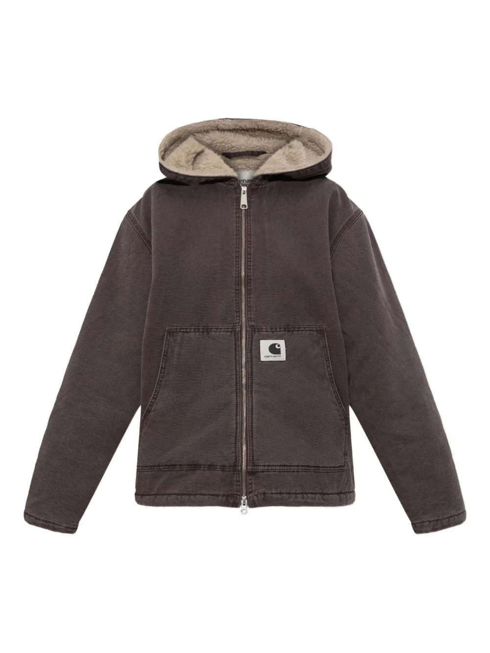 zip-up hooded jacket - 1