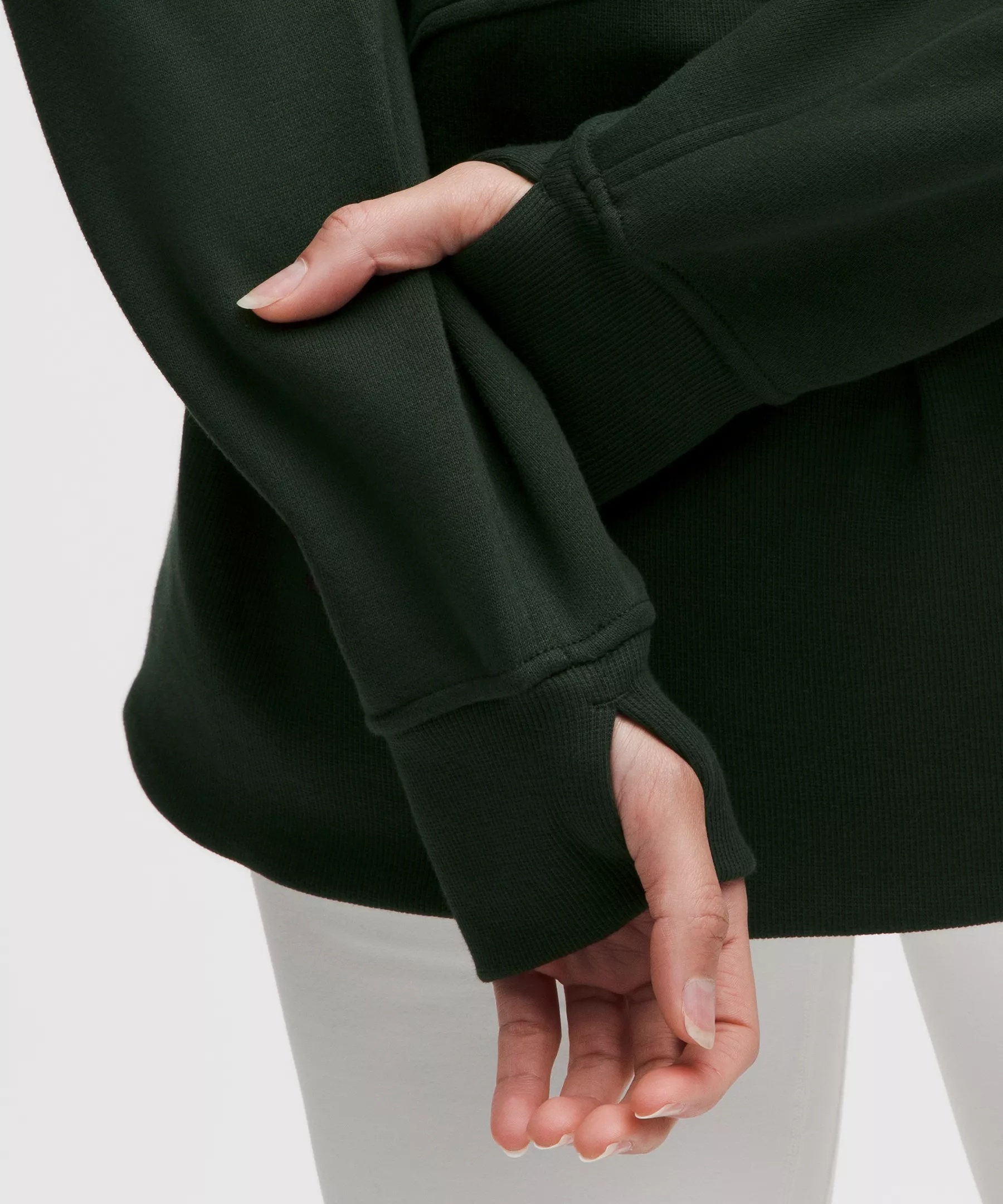 Scuba Oversized Funnel-Neck Half Zip *Long - 6
