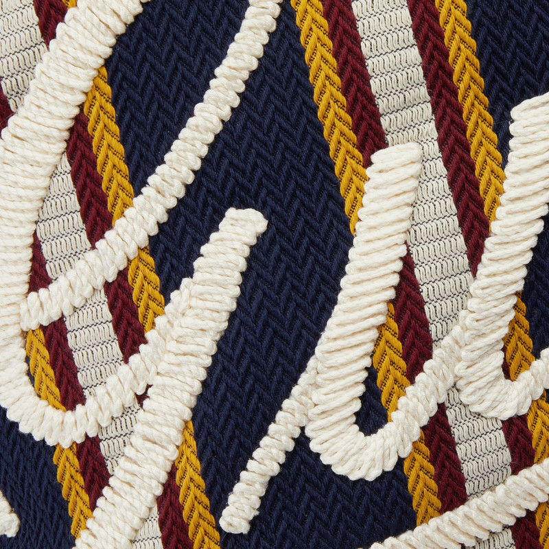 Large embroidered canvas tote bag 5