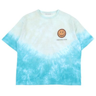 Children of the Discordance HAND DYEING AND PRINT TEE TYPE D / SKY outlook