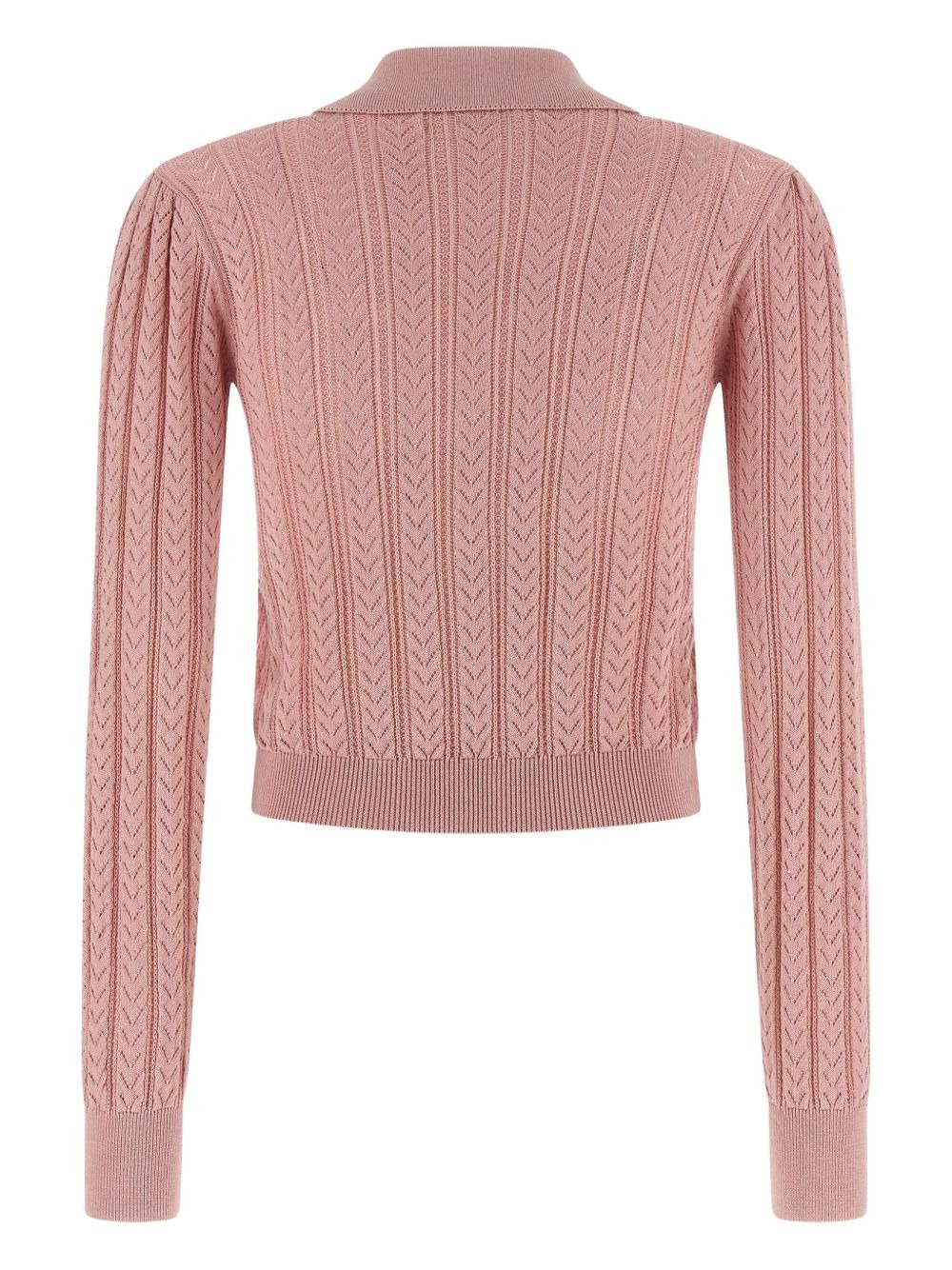 cable-knit cardigan - 2