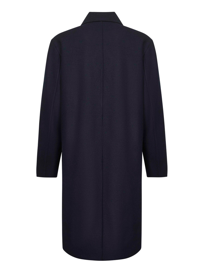 Dries Van Noten Blue wool blend single-breasted coat outlook