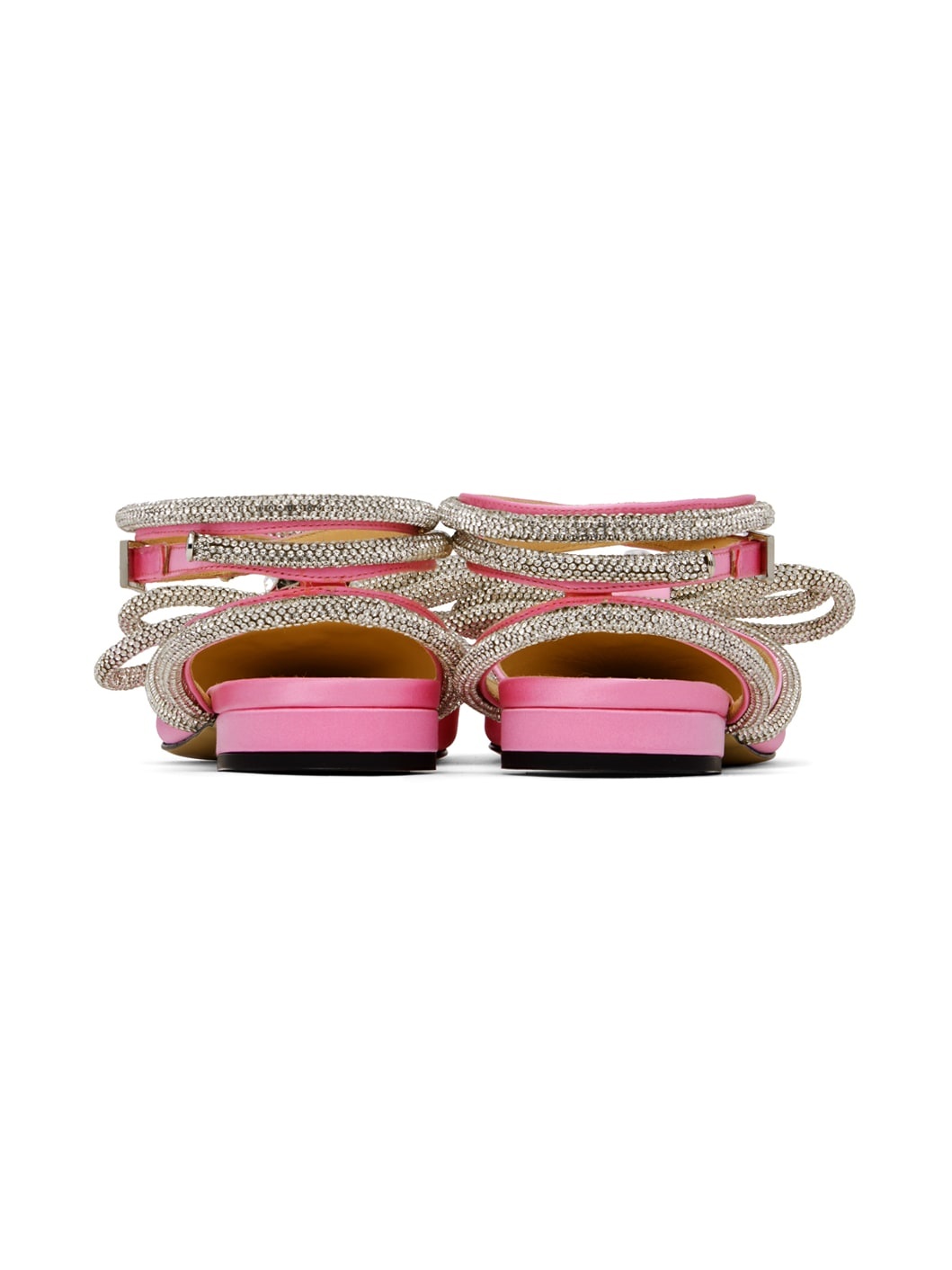 Pink Double Bow Ballerina Flats - 2
