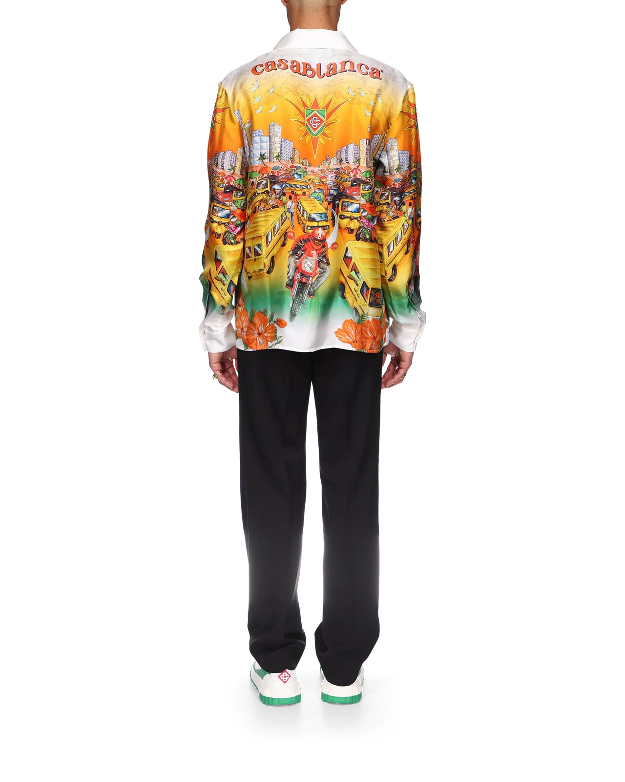 Traffic Linen Shirt | Casablanca Paris - 2
