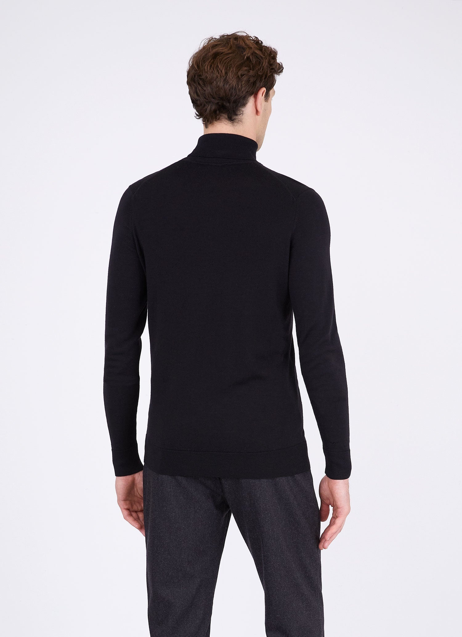 Sea Island Roll Neck Sweater - 4