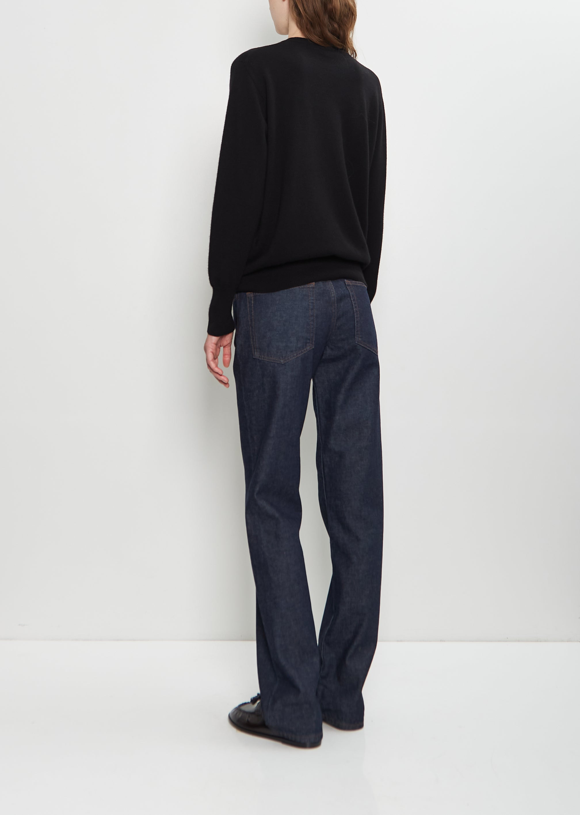Leilani Cashmere Top — Black - 3