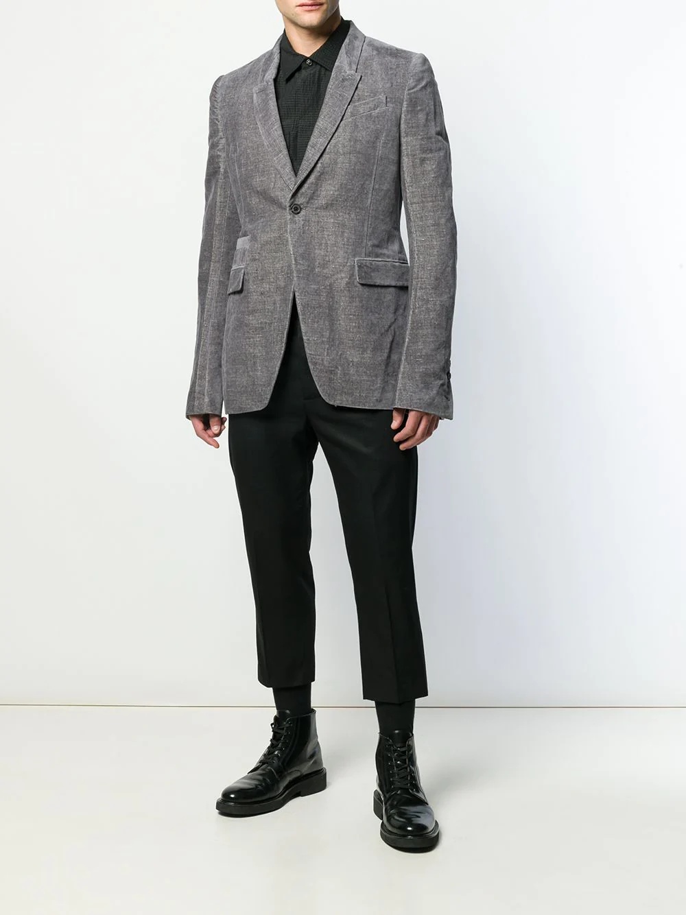 velvet blazer - 2