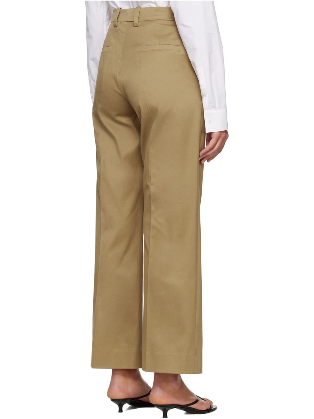 SSENSE Exclusive Beige Trousers - 3
