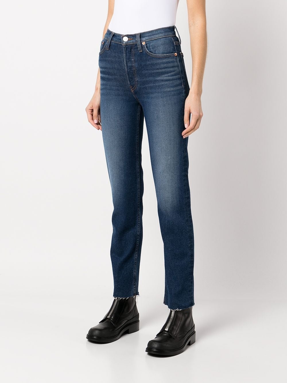 Stove Pipe high-rise jeans - 3