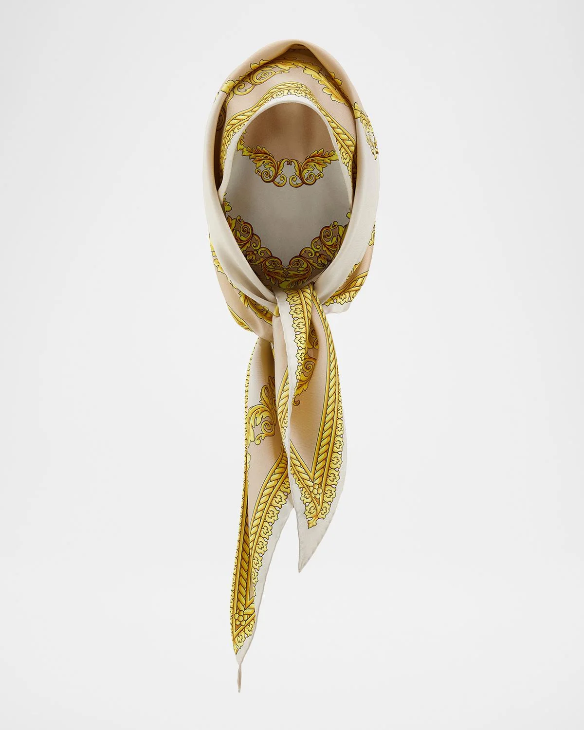 Barocco Silk Twill Scarf - 1