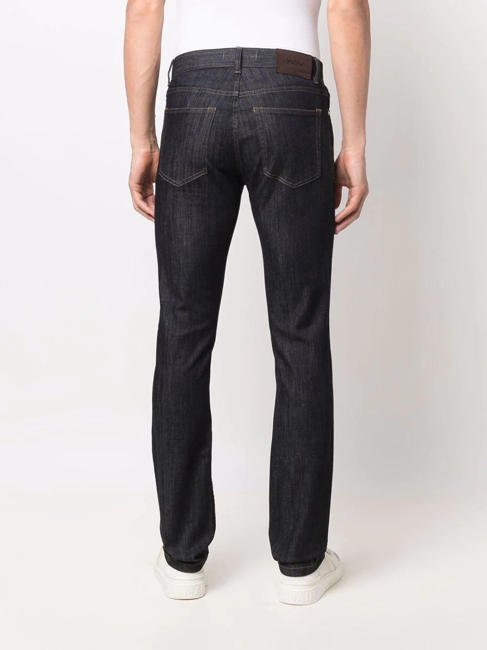 low-rise slim-cut jeans - 4