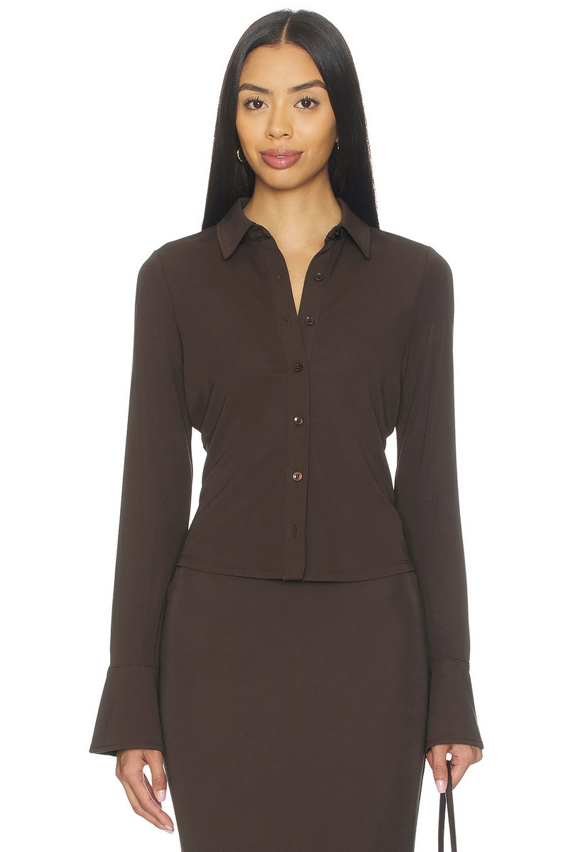 Matte Jersey Long Sleeve Shirt 1