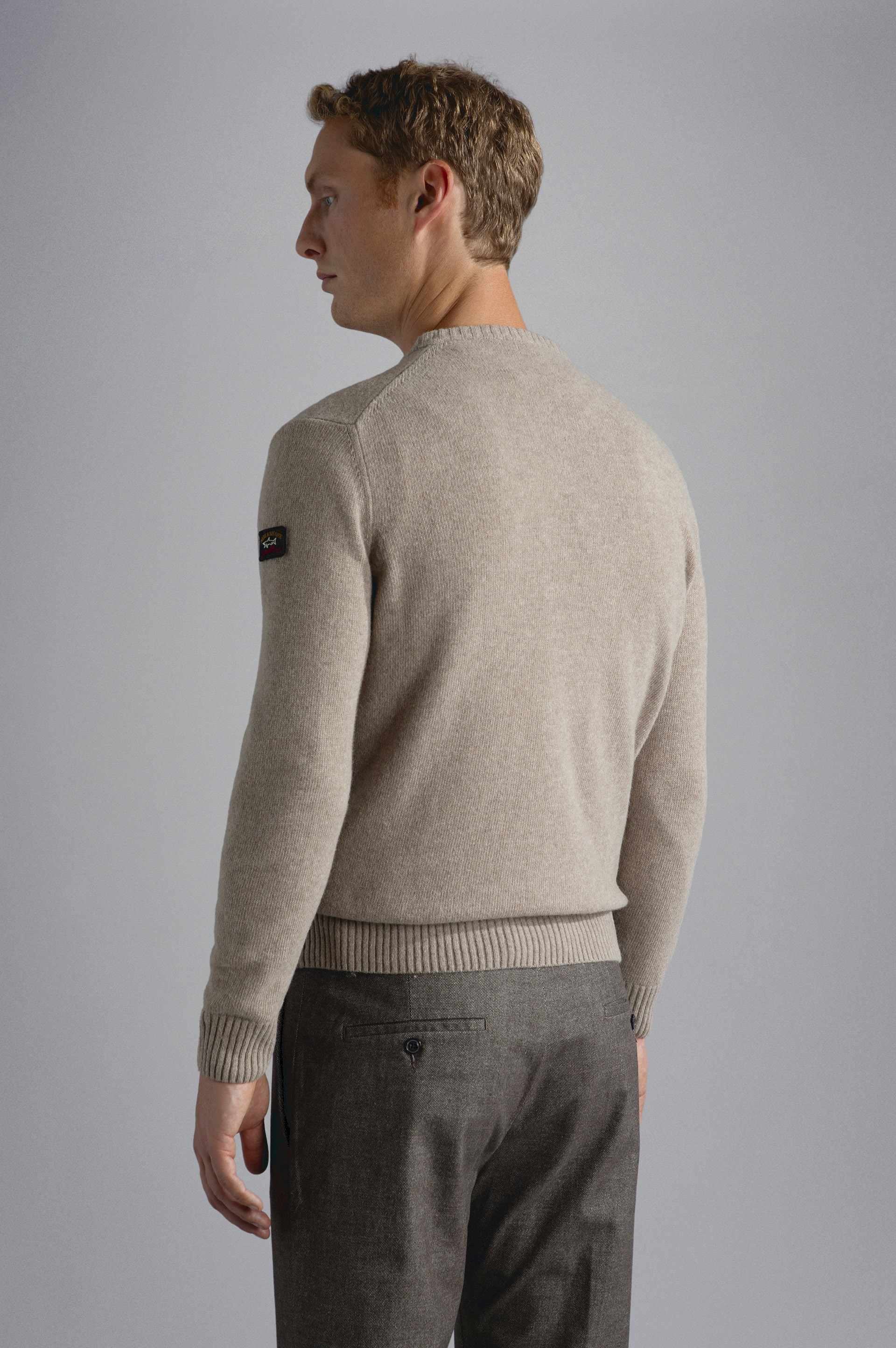 RE-WOOL CREWNECK SWEATER - 3