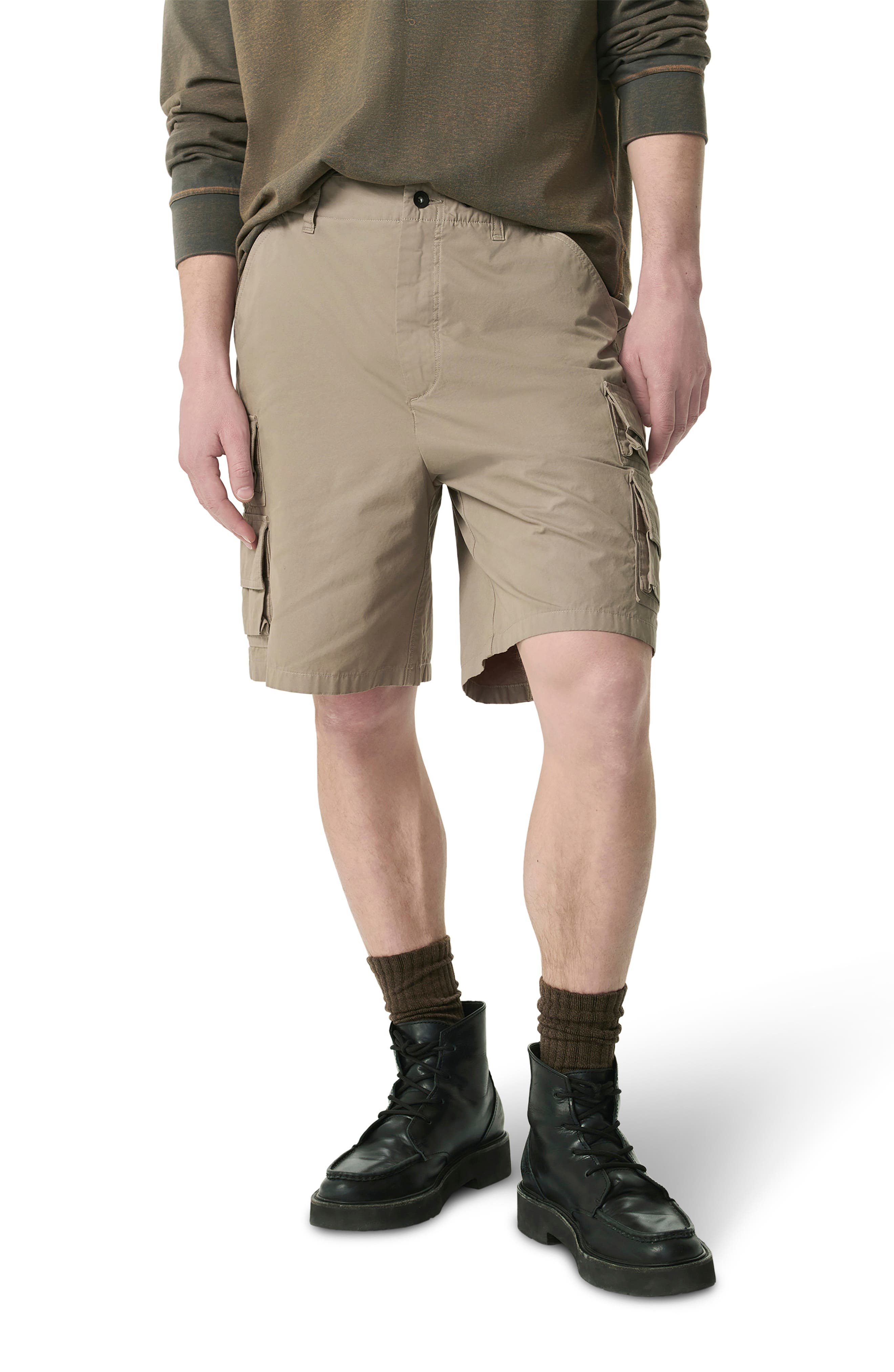 rag & bone Union Cargo Shorts in Elephant Grey at Nordstrom - 1