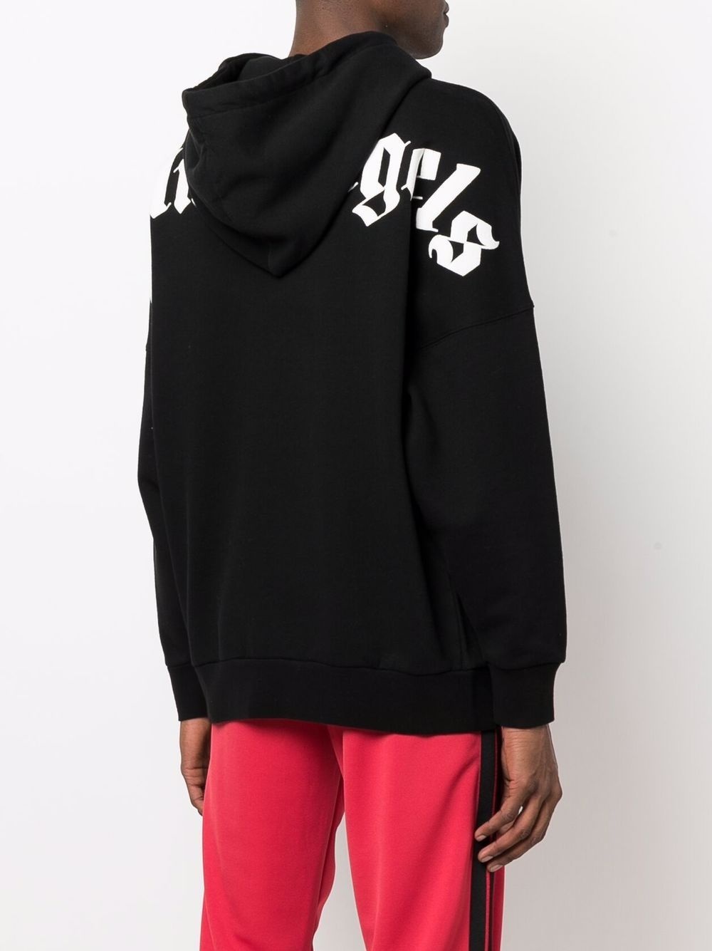 logo-print hoodie - 4