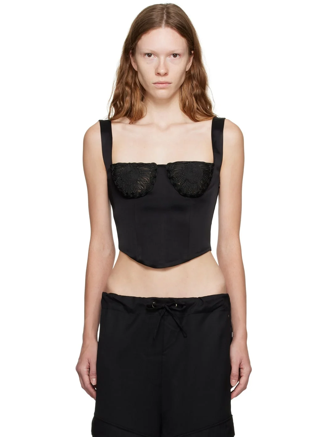 Black Micah Tank Top - 1