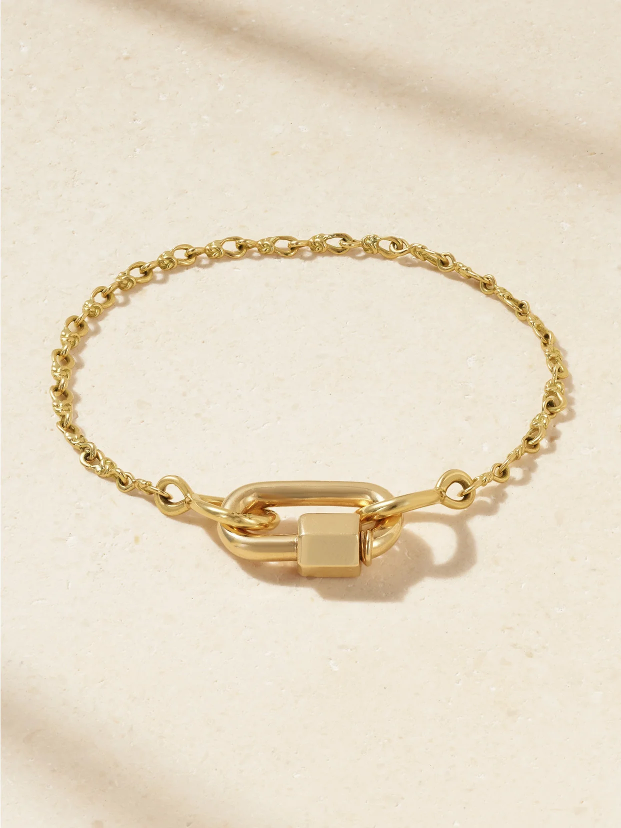 True Lover's Knot 14-karat Gold Bracelet - 1