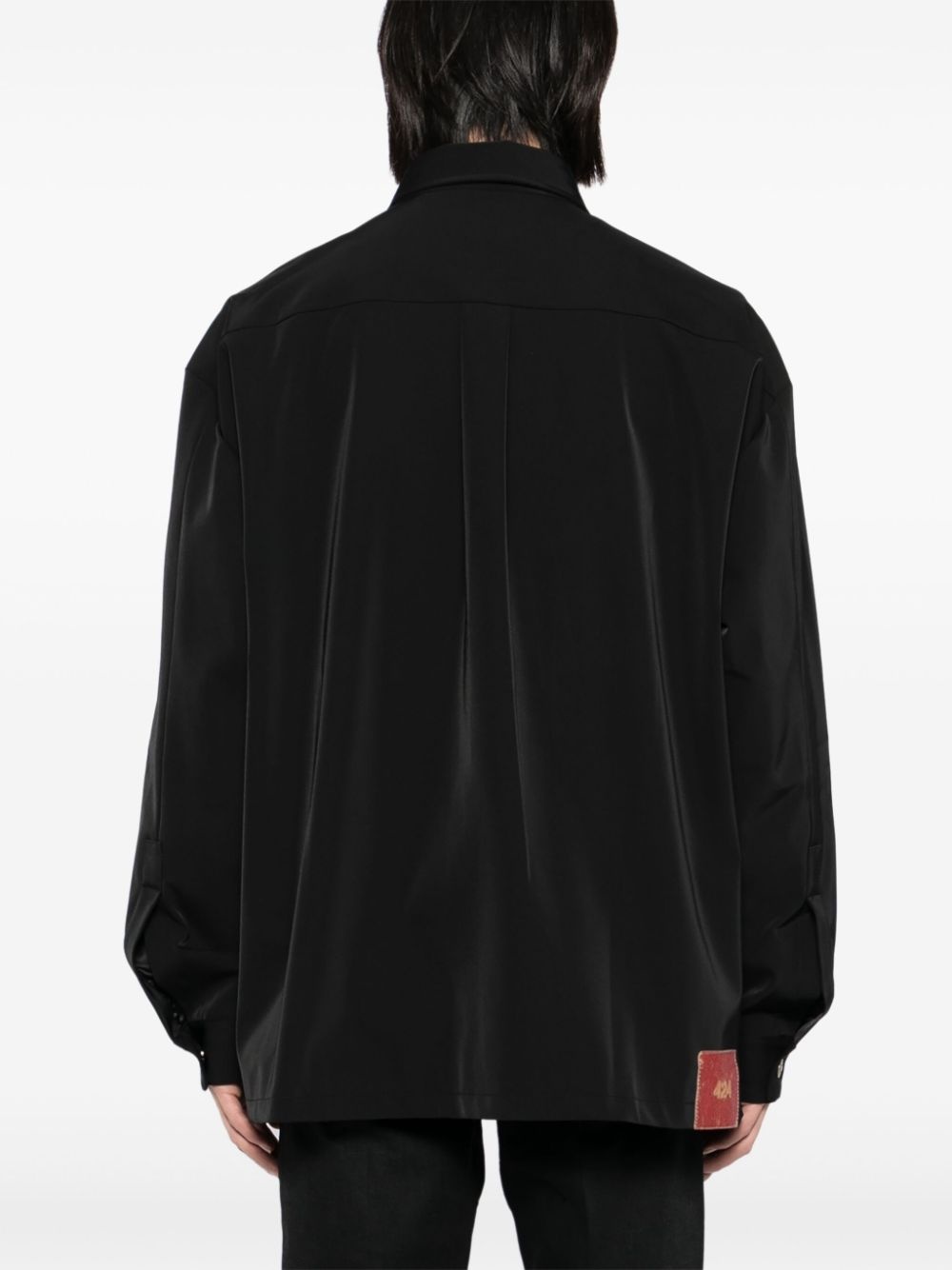 logo-patched jacket - 4