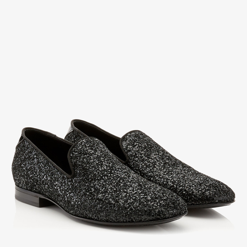 JIMMY CHOO Thame
Black Coarse Glitter Fabric Slipper outlook