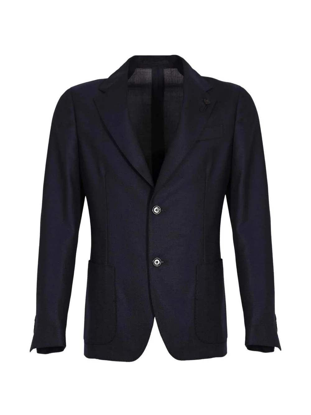 single-breasted wool blazer - 1