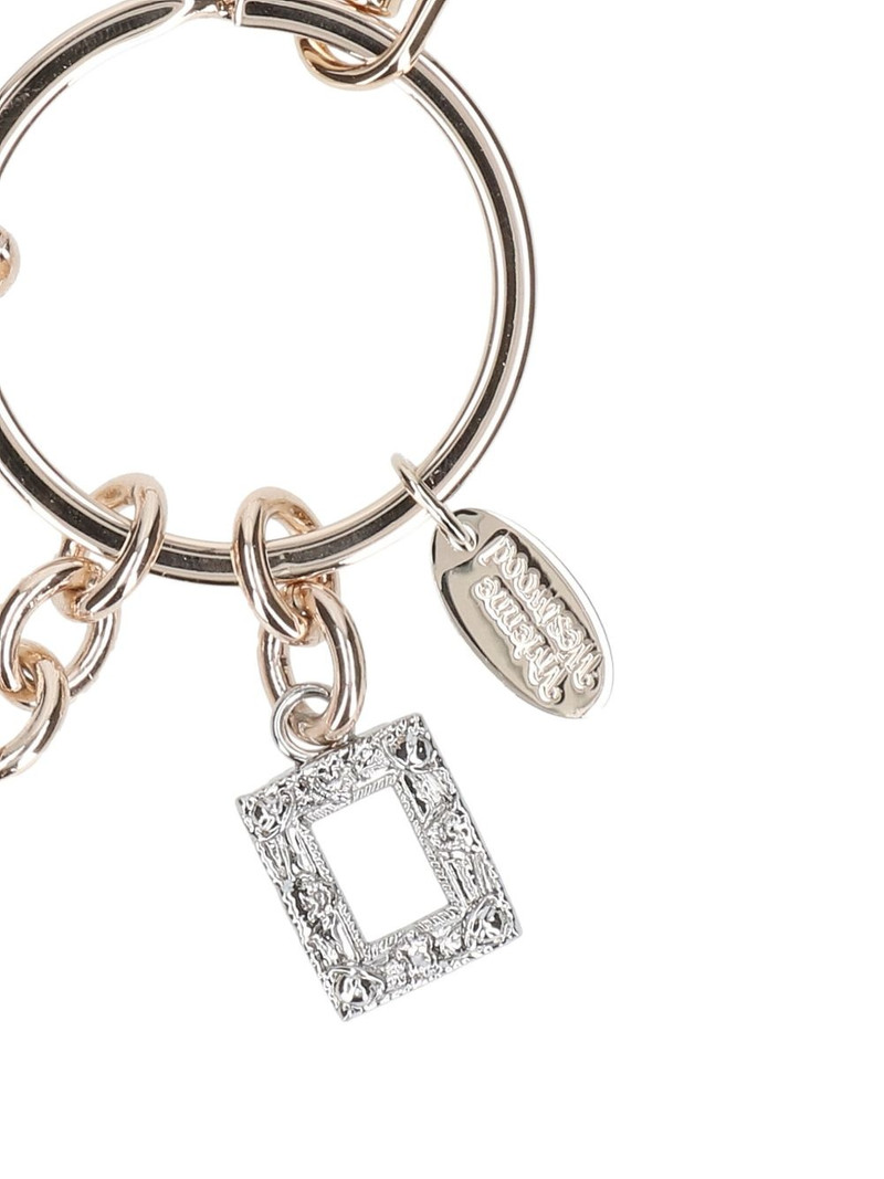 Vivienne Westwood rhinestone-embellished keyring outlook