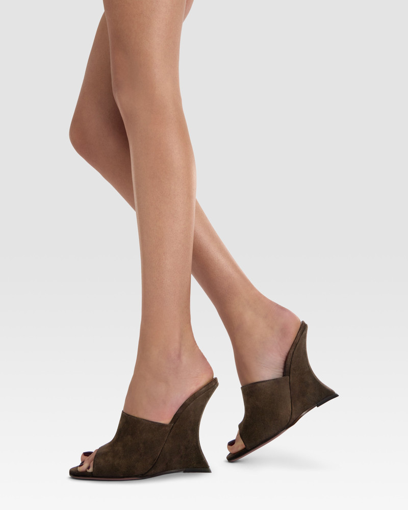 Suede mule 6