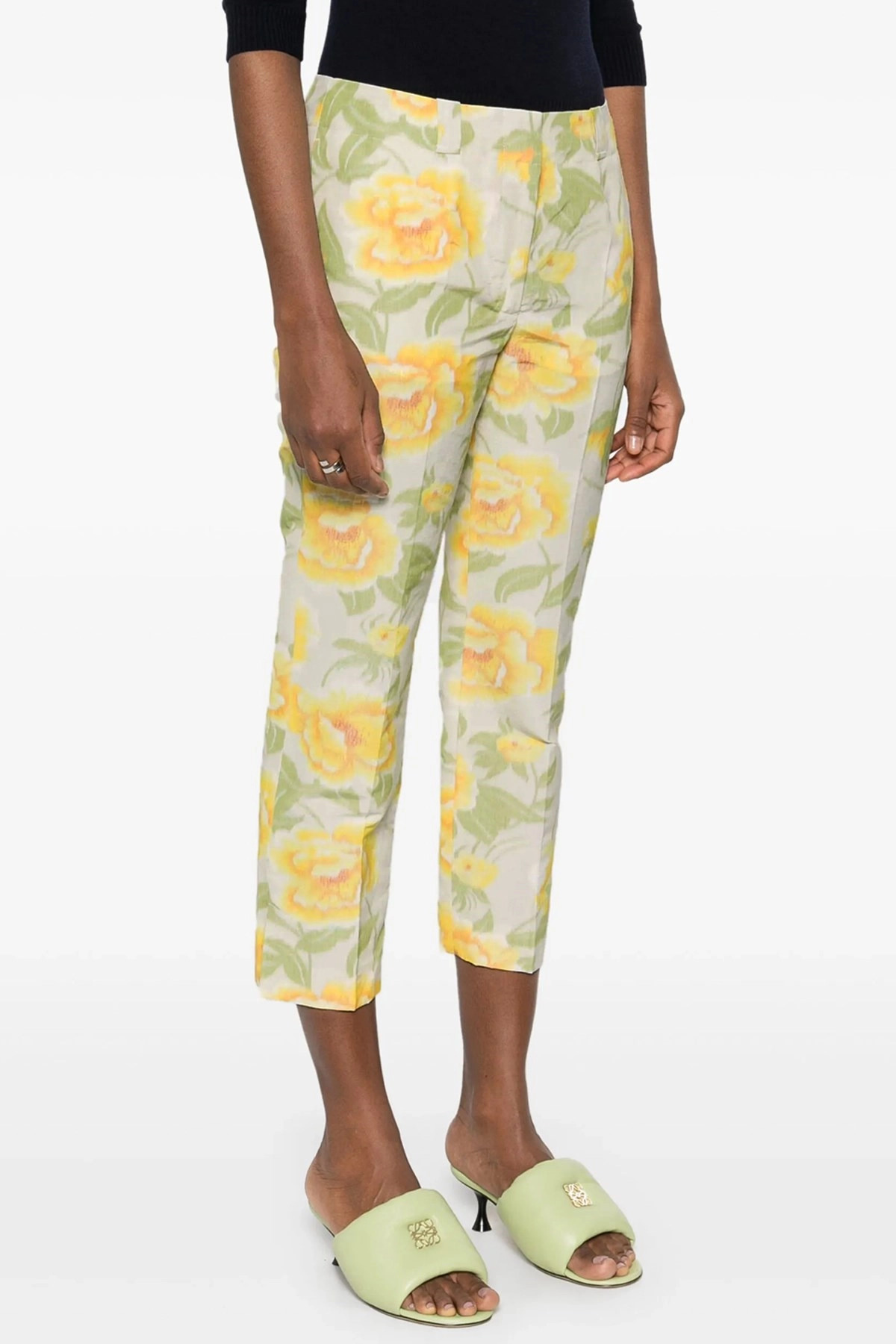 'Kenzo Peonies' pants - 2
