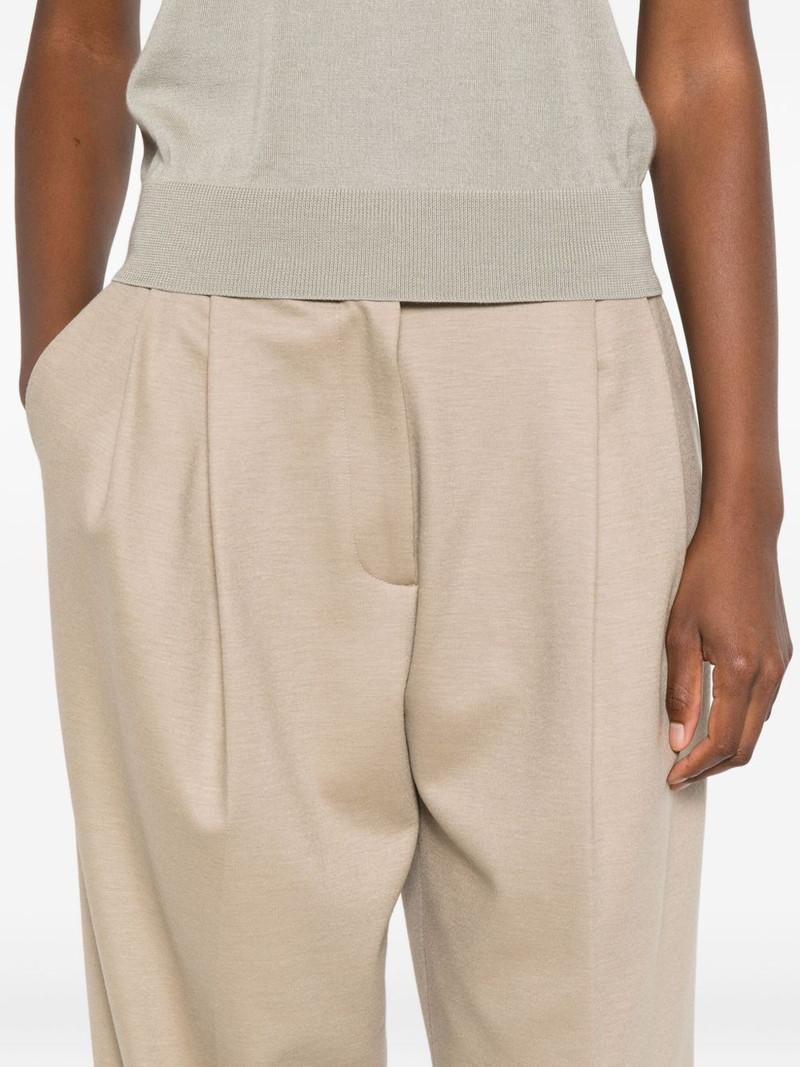 pleated-front trousers 5