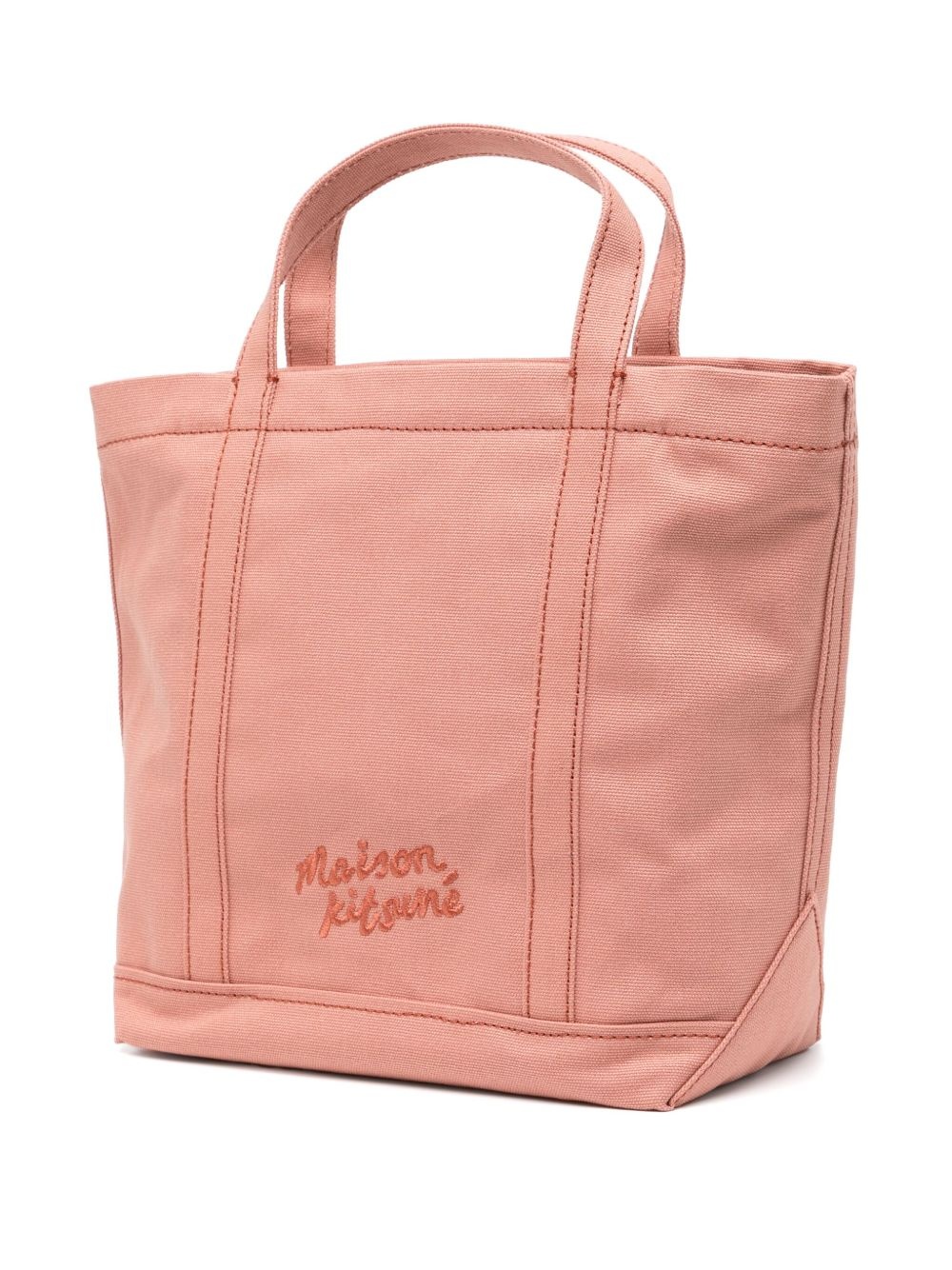 small fox head tote bag - 3