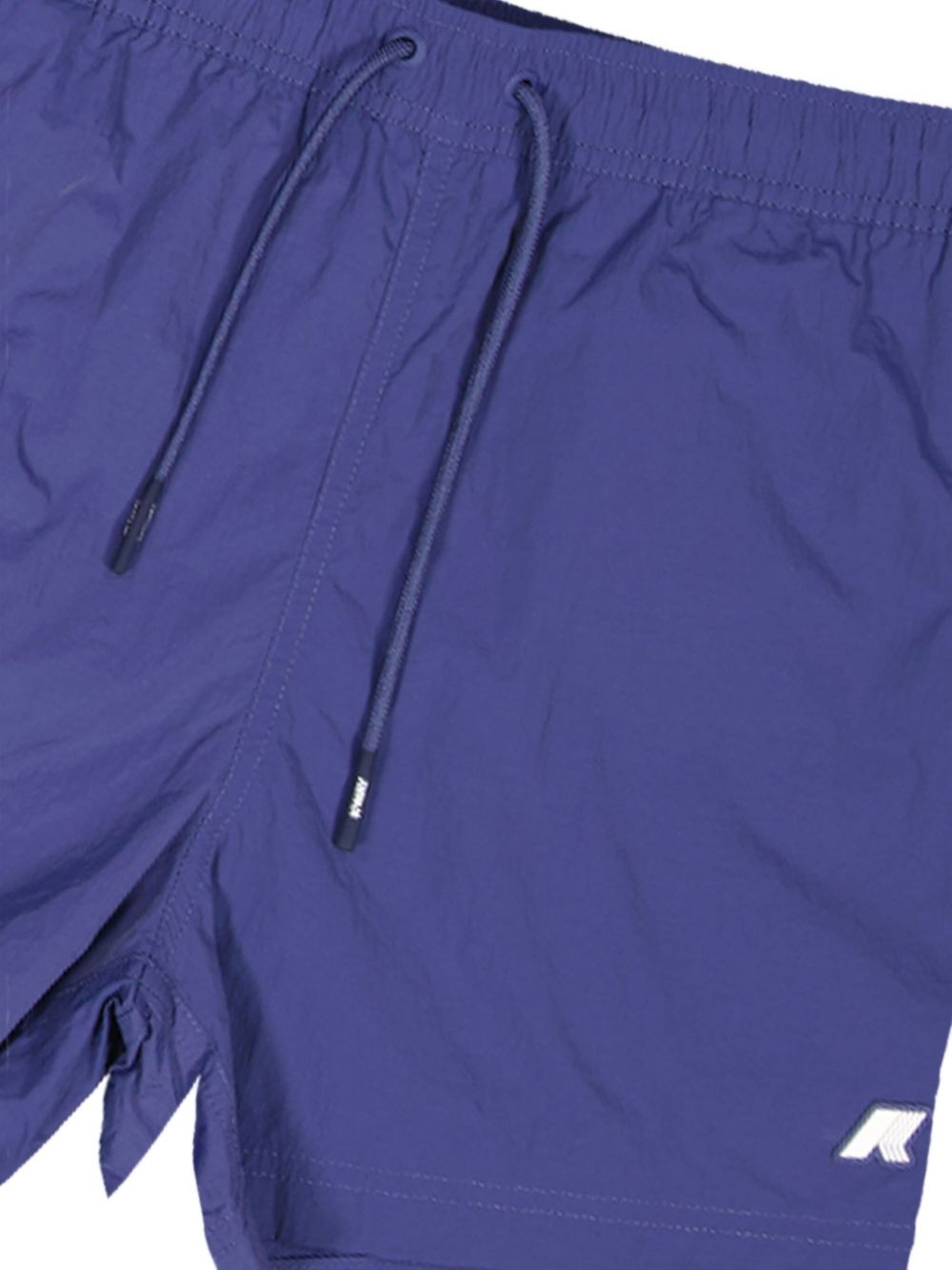 elasticated-waist drawstring swim shorts - 3