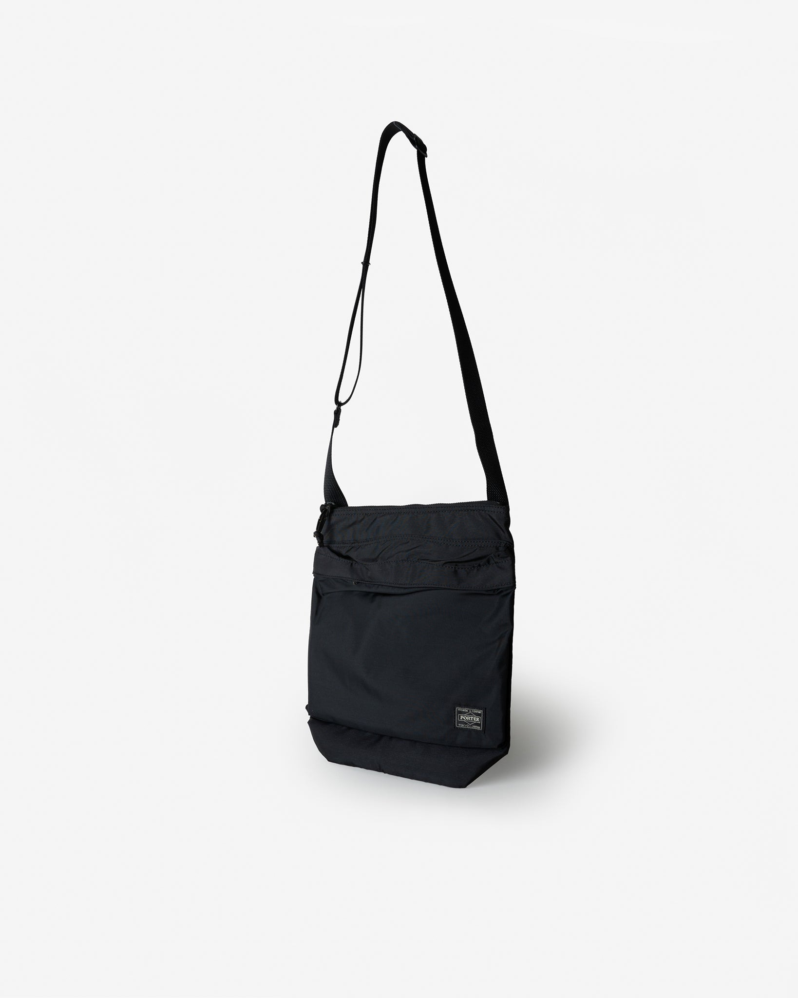 POR-FOR-SHL2-BLK Porter - Yoshida & Co. - Force Shoulder Bag 2 - Black - 1