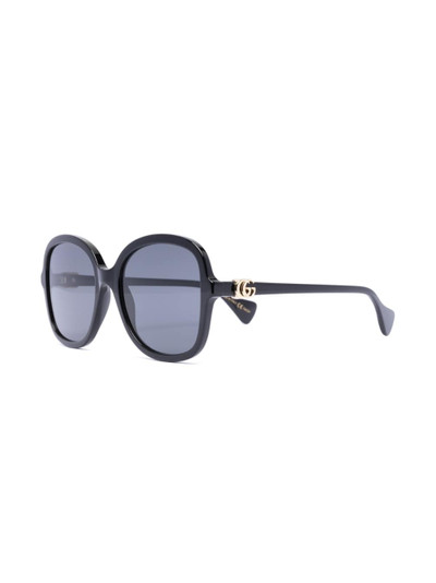 GUCCI oversized round-frame sunglasses outlook