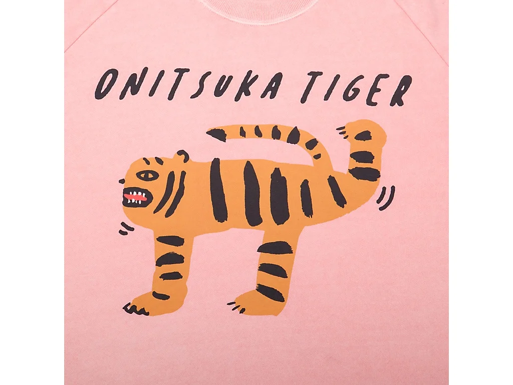 Onitsuka Tiger WASHED SWEAT TOP | REVERSIBLE