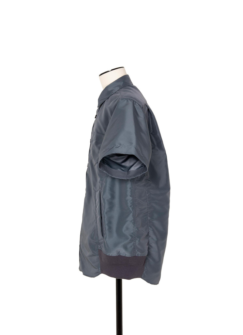 sacai Nylon Twill Shirt outlook