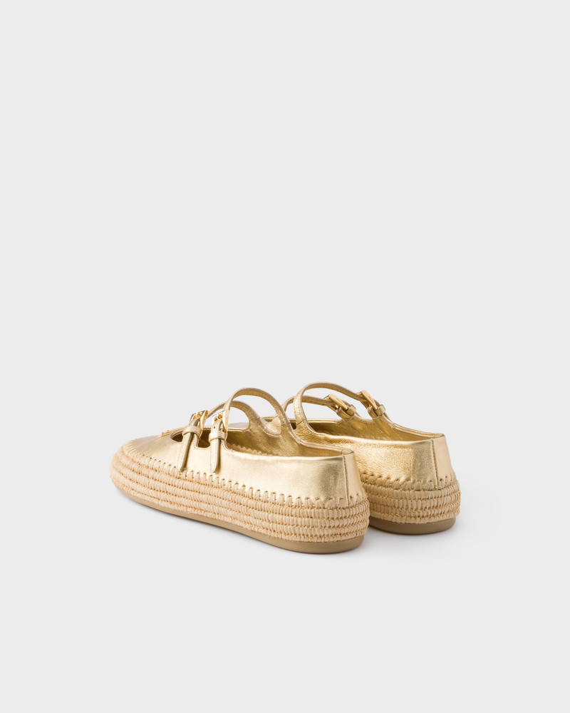 Mordoré nappa leather ballerinas 4