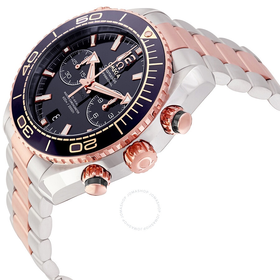 Omega Seamaster Planet Ocean Chronograph Sedna Gold Automatic Men's Watch 215.20.46.51.03.001 - 2