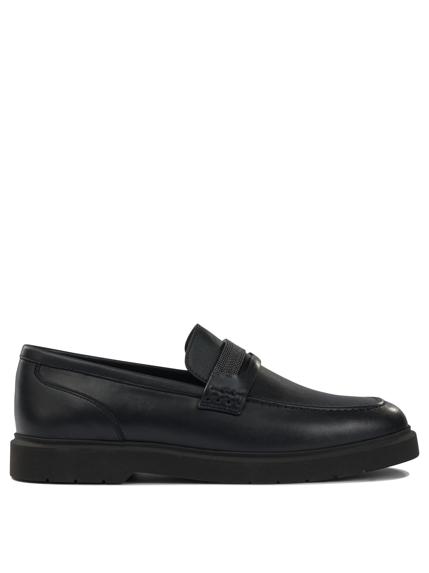 Brunello Cucinelli "penny" Loafers With Jewels - 1