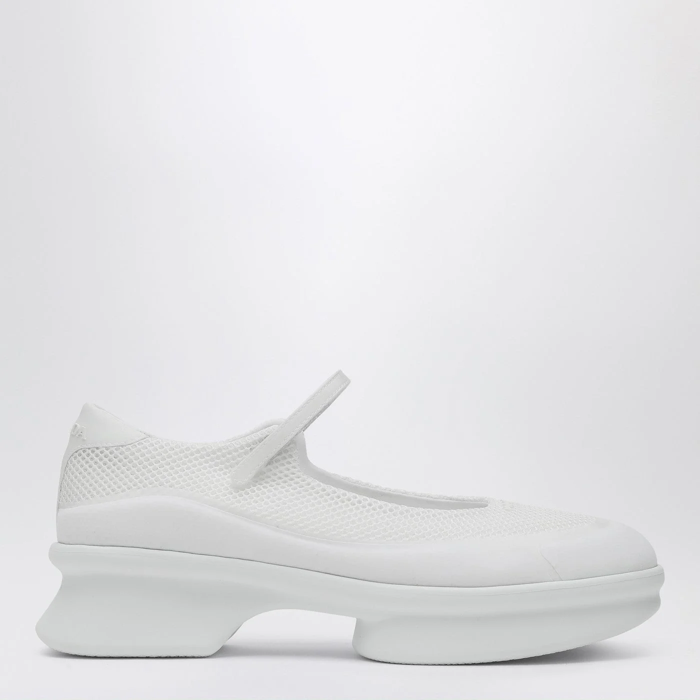 Prada White Mesh Ballerina Women - 1