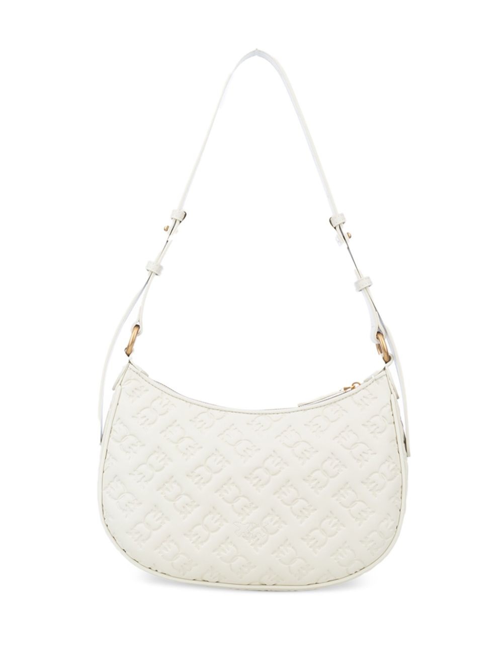 monogram-pattern shoulder bag - 3