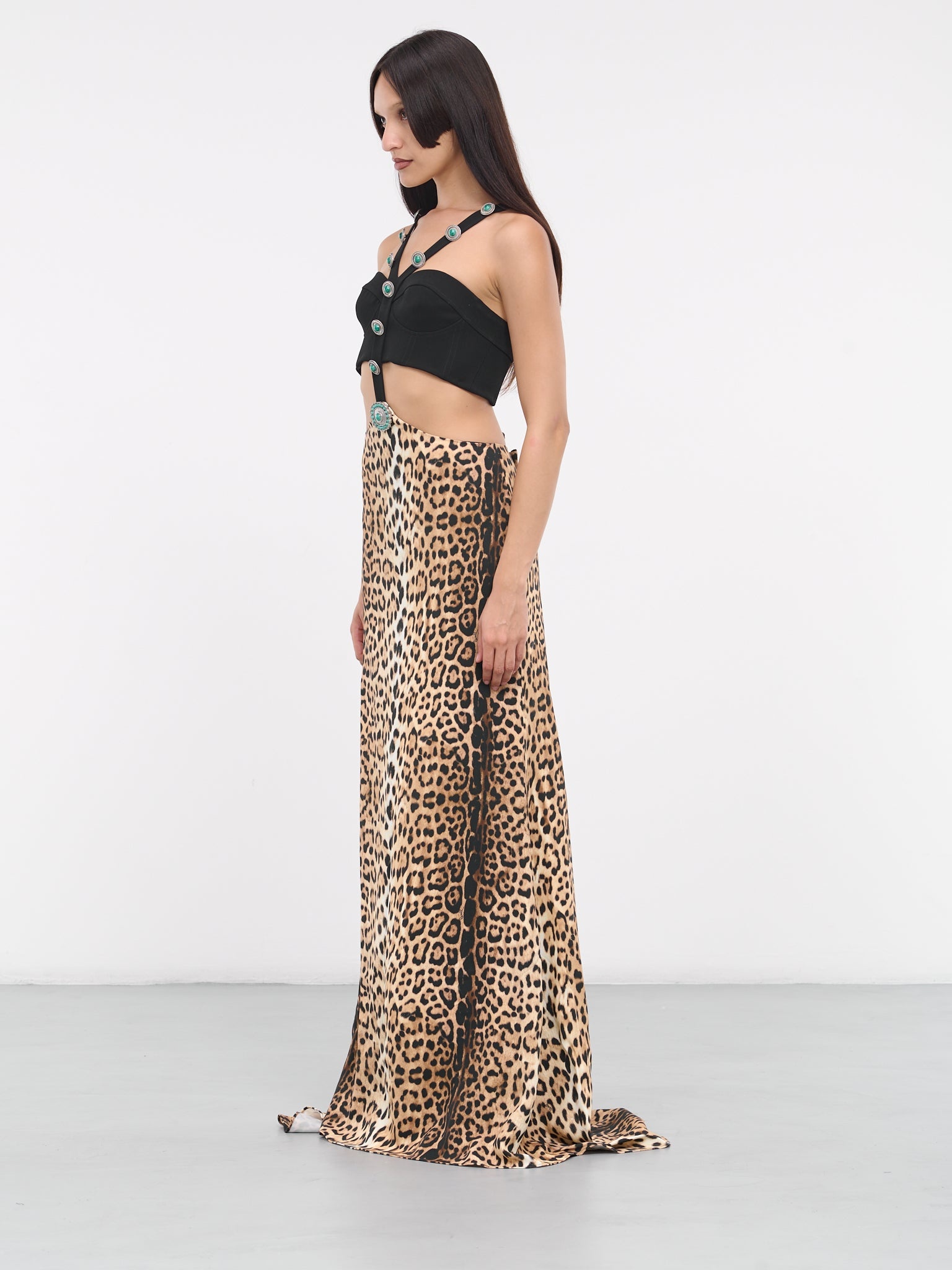 Leopard-print Maxi Dress - 2
