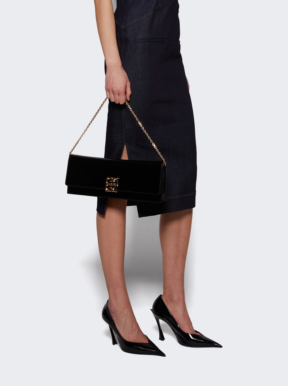 4g Liquid Long Clutch Black - 2