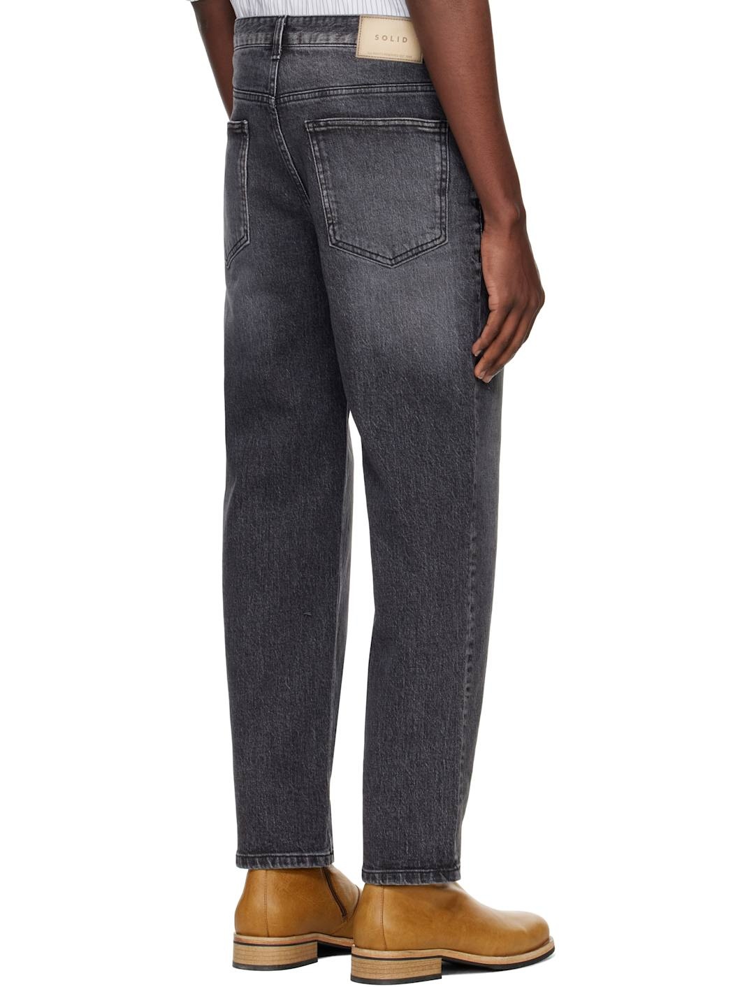 Gray Essential Slim Jeans - 3