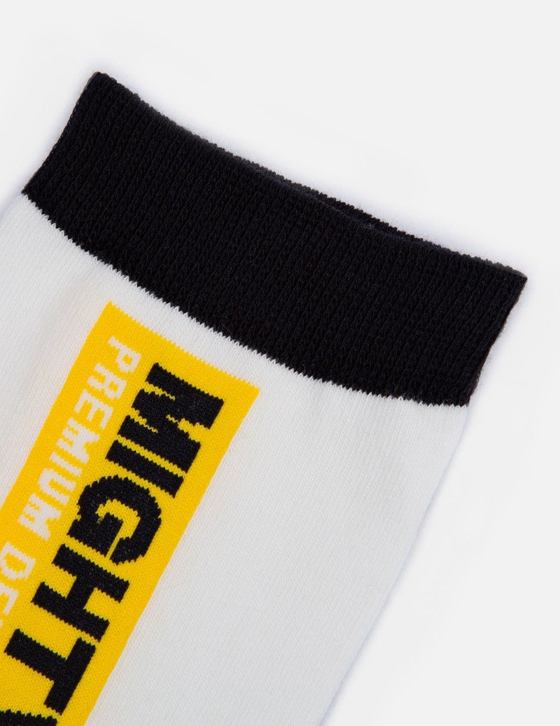 THREE-PACK LOGO JACQUARD LONG SOCKS 14