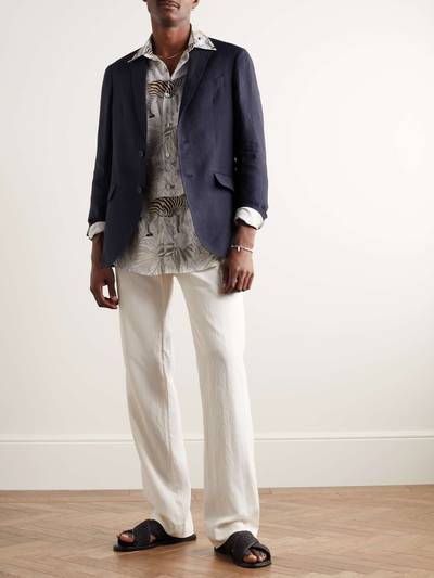 Etro Linen Suit Jacket outlook