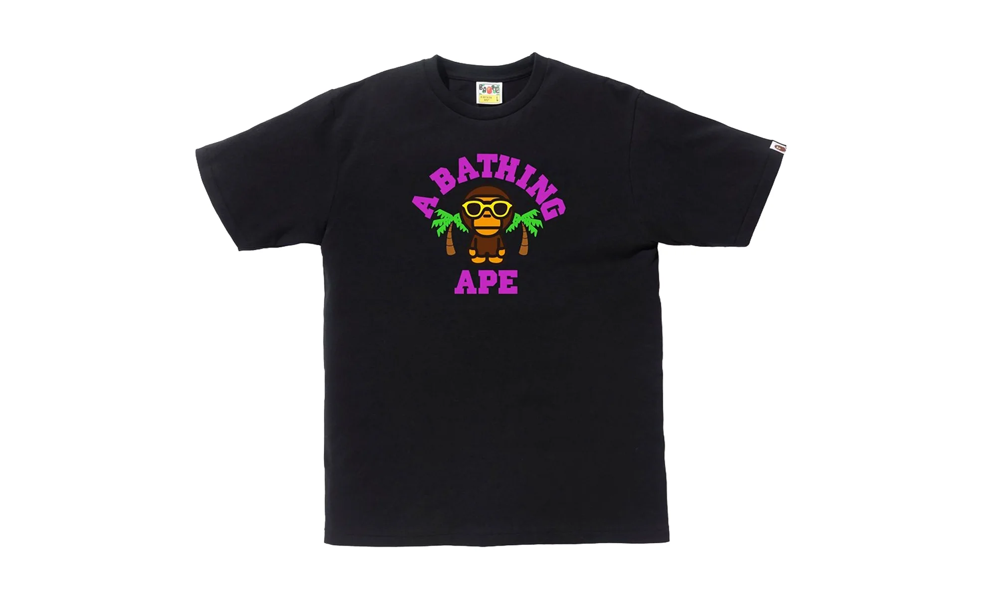 Milo College Summer Tee "Black" BAPE SS18 106 - 1