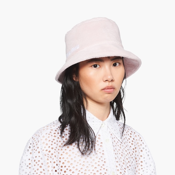 Terry cloth bucket hat - 6