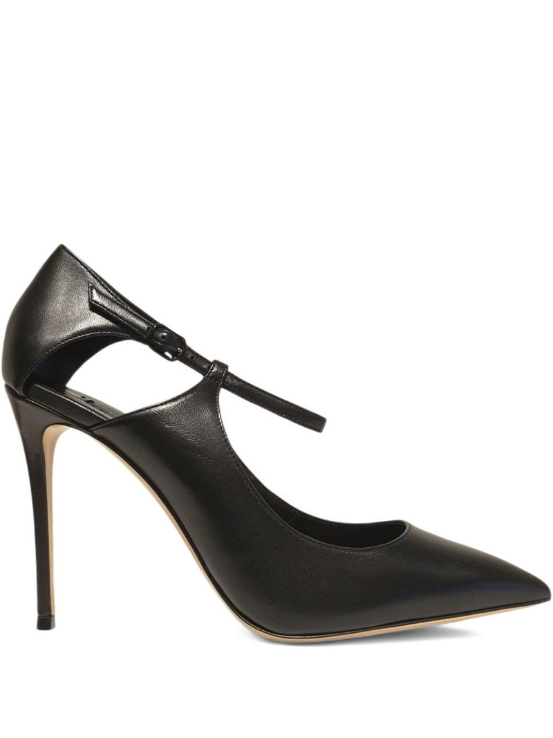 100mm Samurai Julia T-strap stiletto pumps 1